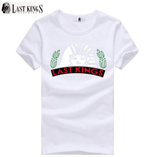

0998 s-5xl men diamond quick dry letter print casual o-neck t shirt thickened panelled cotton blend, White;black