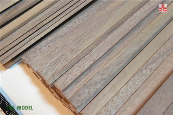 

zhlblack walnut wood strips 2 pieces model ship