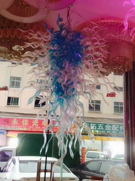 

бесплатная доставка на заказ декоративные выдувного муранского стекла люстры современные хрустальные потолочные светильники китай завод цене