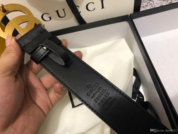 

17 designer cowskin belt double buckle real leather luxury male designer belt for men women size wide 2.0 3.4 3.8 7.0 with box, Black;brown