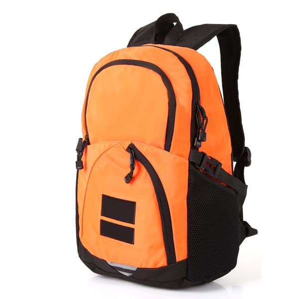 

brand new box logo pocono backpack men women designer bags teenager orange outdoor designer backpack 2 colour