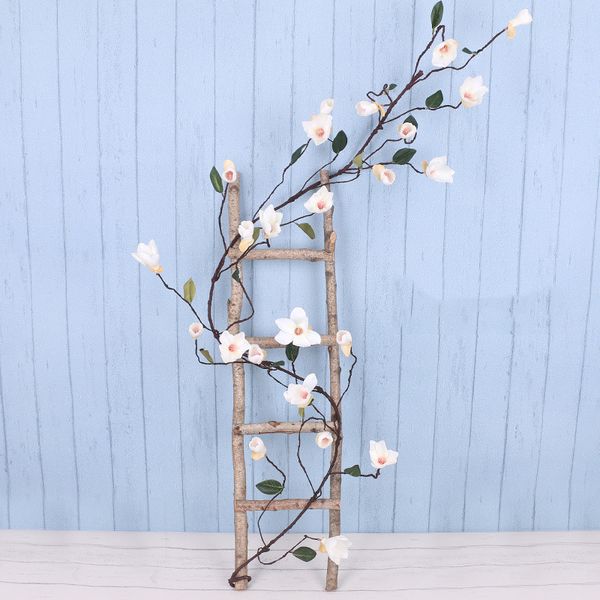 

diy artificial flower magnolia vine silk fake decoration design home centerpiece