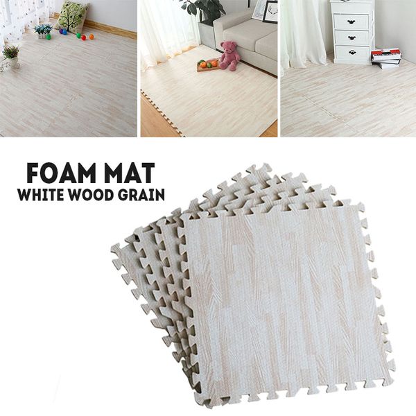 Kids Play Mat Imitation Wood Floor Wood Grain Floor Mat Furniture