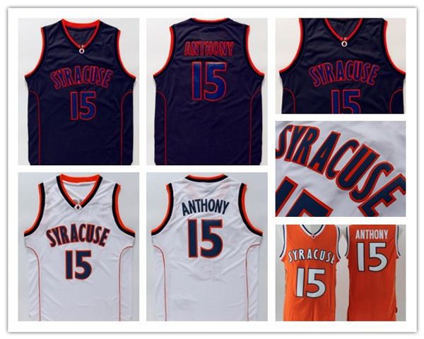 carmelo anthony white syracuse jersey