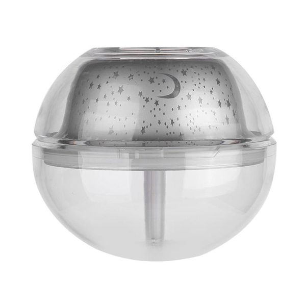 

starry sky projector lamp led night light usb powered moon light with humidifier for home decoration