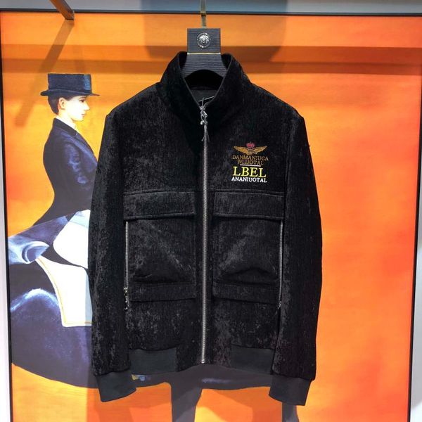 

we1075 мужская мода пальто куртки 2019 runway европейский дизайн стиль партия мужская одежда, Black;brown