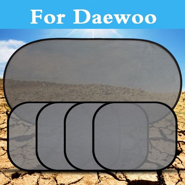 

fashion 1set car sun shades cover mesh visor shield screen uv protection for daewoo matiz nexia nubira sens tosca winstorm