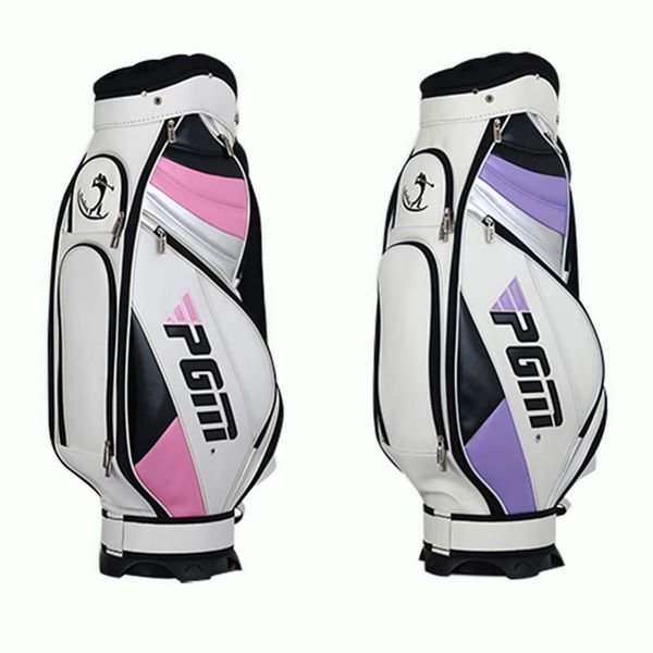 

pgm authentic golf standard bag for women waterproof pu standard package large capacity sport handbag cover d0081