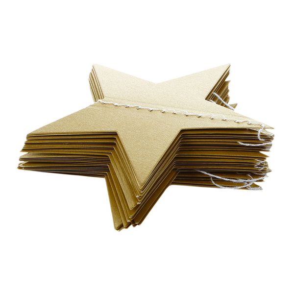 

star paper garland баннер бантинг baby shower свадебные украшения партии