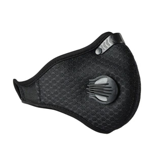 

5 layer pm2.5 activated carbon gasket safe dust breathable face mask 50 1pcs replacement h070 1 #qa403, Black