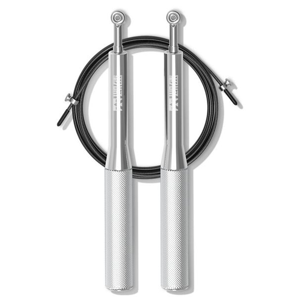 

professional speed jump rope adjustable jump cable with aluminum antiskid handles, aerobic exercise speed training jump rope for men woman
