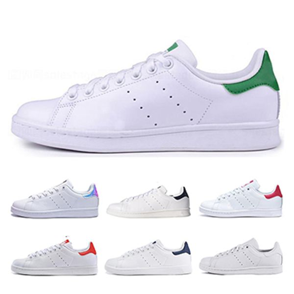 

stan smith casual shoes brand women men leather sports fashion classic white skateboard running shoes designer sneakers size 36-45