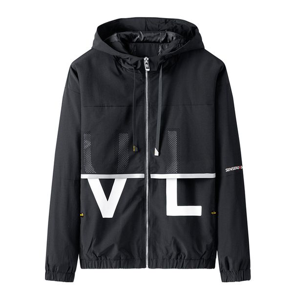 

2020 spring and autumn men's coat korean-style trend handsome casual versatile youth students hooded tooling jacket, Black;brown