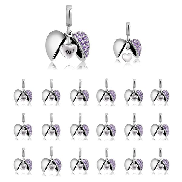 

february angel wing heart pendant ashes urn necklace cremation memorial jewelry - funnel filler kit, Silver