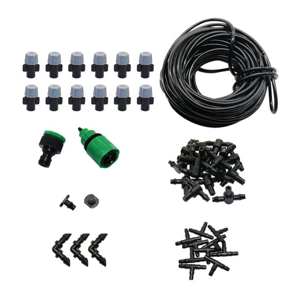 

5m/10m/20m automatic misting watering kit garden pouring drip irrigation system agriculture greenhouse irrigation kit