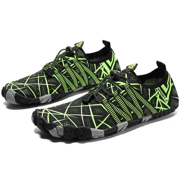 

men women water sports shoes beach swim shoes five finger toe rubber