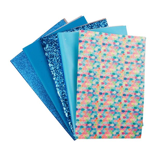 

22cm 30cm mixed ynthetic leather heet olid fabric glitter printed pu fabric diy mini hair bow acce orie handmade material