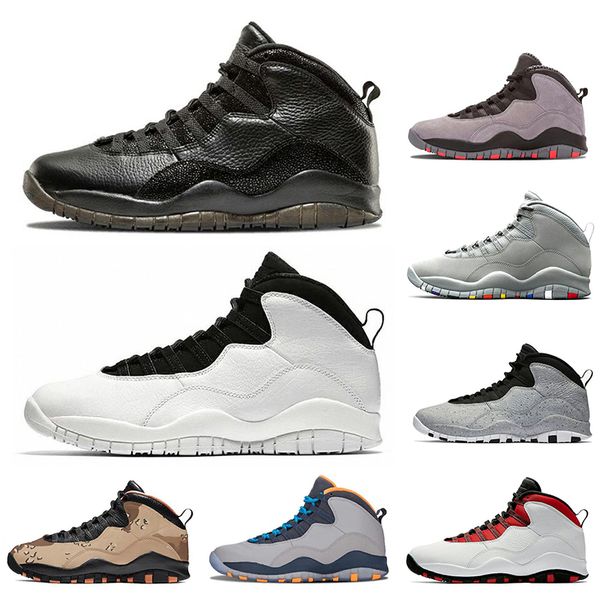

with socks 2019 basketball shoes 10 10s mens trainers iam back bobcats chicage desert-camo cool grey cement sports sneaker size 40-47