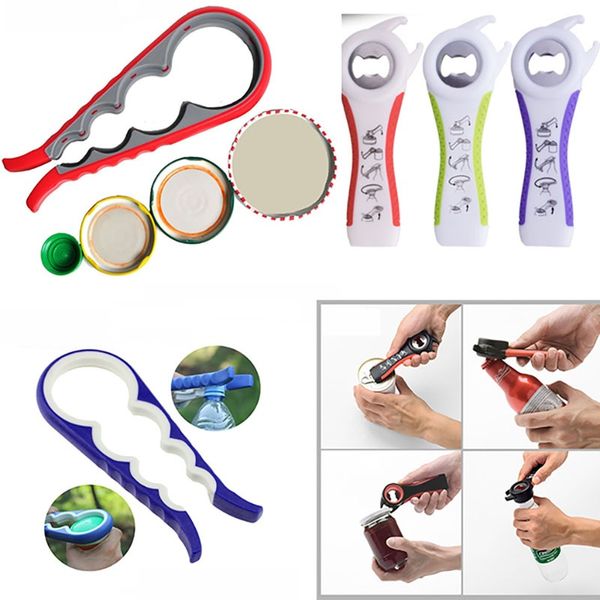 

5 in1 и 4 in1 многофункциональные открывалки для бутылок tin jar can jam открывалка для вина с крышками уплотнения для пожилых кухня столова