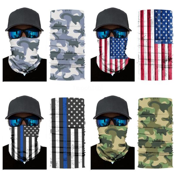

1onai animal magic skull scarfs skull scarf 8 face mask outdoor styles promotion cycling headband seamless bandana women men bands haie#984, Blue;black