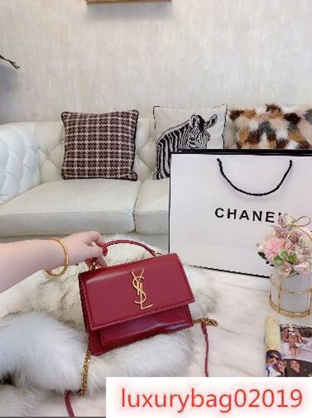 

ladies classic simple style ladies handbag chain flap bag cross body and one shoulder bag delivery