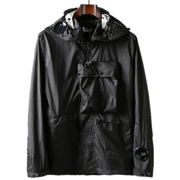 

toney 2020ss cp konng gonng spring and autumn goggles hooded casual coat fashion company european and american street men's thin jacket, Black;brown