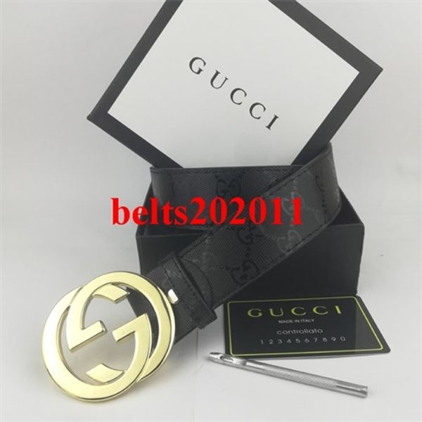 

2019 belts mens belts belt for women luxury belt leather business belts women big gold buckle shipping including box, Black;brown
