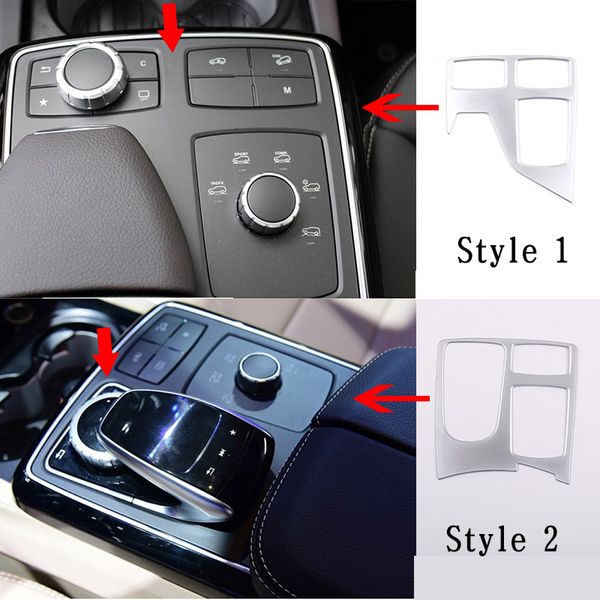 For Glgls X166 2013 19 Car Accessories Abs Central Control Multimedia Frame Decoration For Ml Gle W167 2012 2019 Cute Car Accessories For Girls Cute