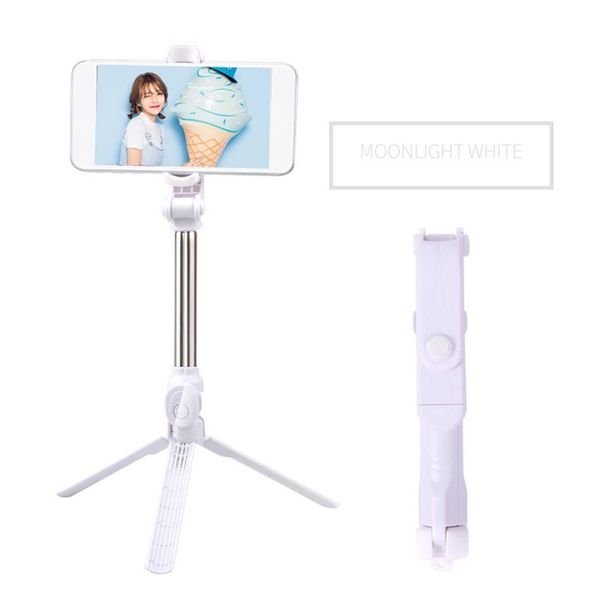 

pgraphy handheld tripod selfie stick wireless control wireless shutter folding self timer rod