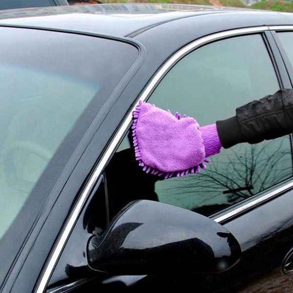 

2pcs universial microfibre car wash washing shampoo cleaning miglove polishing cloth duster car cleaning fiber random color