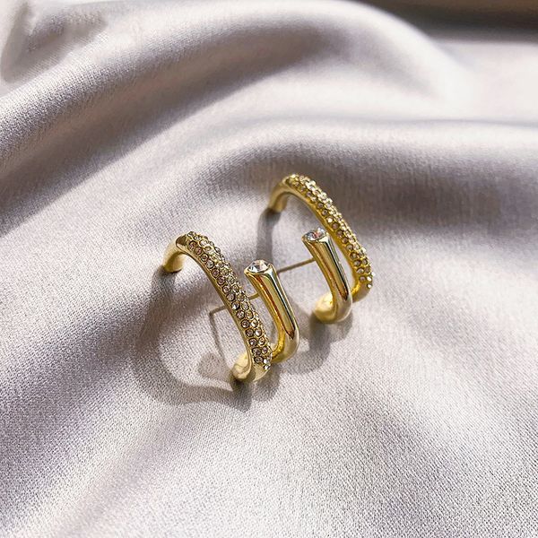 

золотые серьги для женщин качество дизайн золото и серебро 925 stud earings jewerly женские серьги кольца подвески украшения, Golden;silver