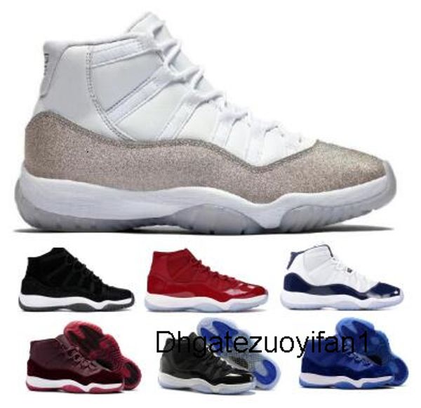 

11 11s basketball shoes sneakers bred concord space jam platinum tint playoffs blackout red 2020 new arrival men women trainers shoes