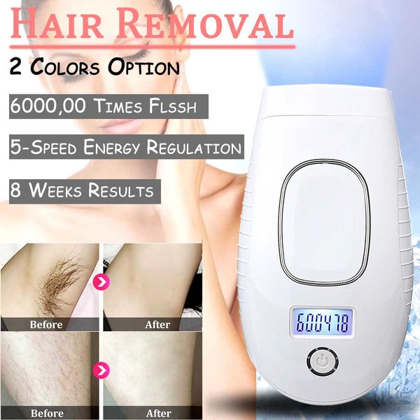 

600000 flash professional permanent ipl epilator laser hair removal electric p women painless threading hair remover machine