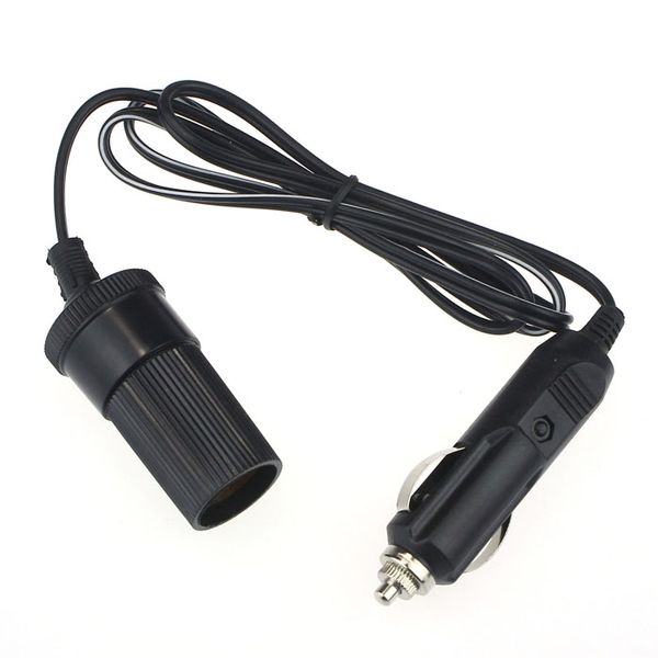 

12v 10a car accessory cigarette lighter socket extension cord cable 1m 100% brand new and extension cable #be