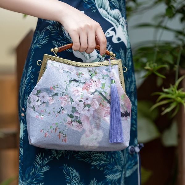 

fashion handmade gold retro ladies bag cheongsam casual handbag chinese style dinner diagonal shoulder bags mochila mujer
