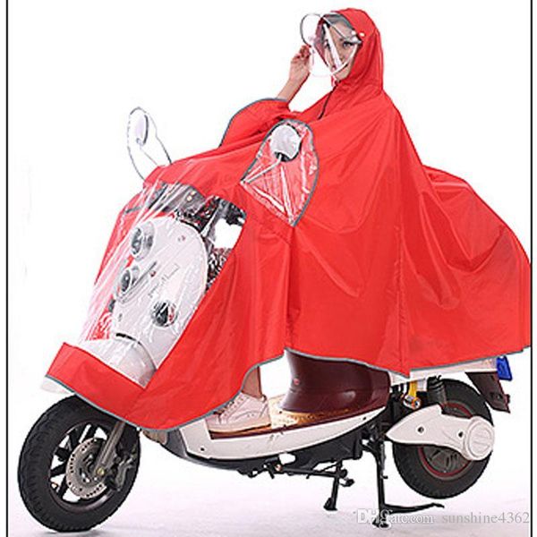 

2018 электрический мотоцикл плащ взрослый двойной крышка аккумулятора автомобиля увеличилась пончо на заказ одного oxford дождевик производи