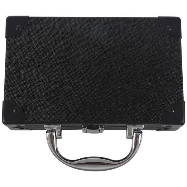 

radio box women single shoulder bag vintige female pu leather messenger bag personality lady black