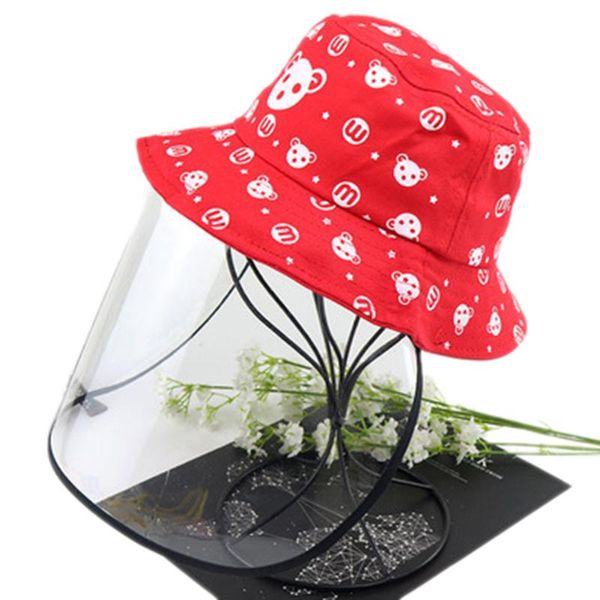 

cute baby girls solid protective anti-spitting anti dust hat cover outdoor fisherman caps for kids, Yellow