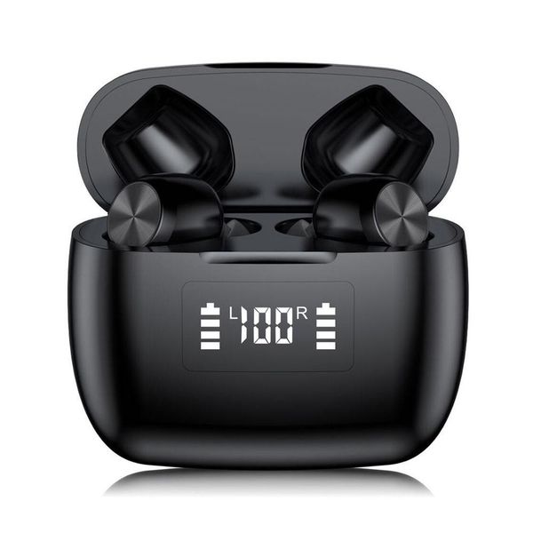 

tws wireless bluetooth 5.0 headphones charging case led display waterproof earphone auto pairing pk xiaomi i12 i500