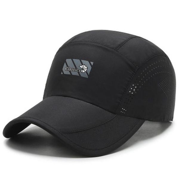 

2020 new fashion summer wild baseball cap quick-drying breathable sun hat outdoor sunscreen mountaineering fishing cap wholesale zvjqh, Black;white