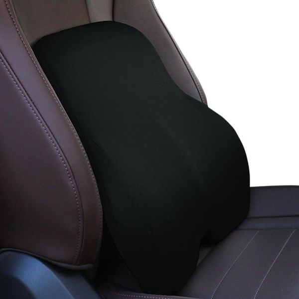 

1 seat support in car back lumbar support cushion for office chair pillow cushion breathable travel massagers memory cotton soft
