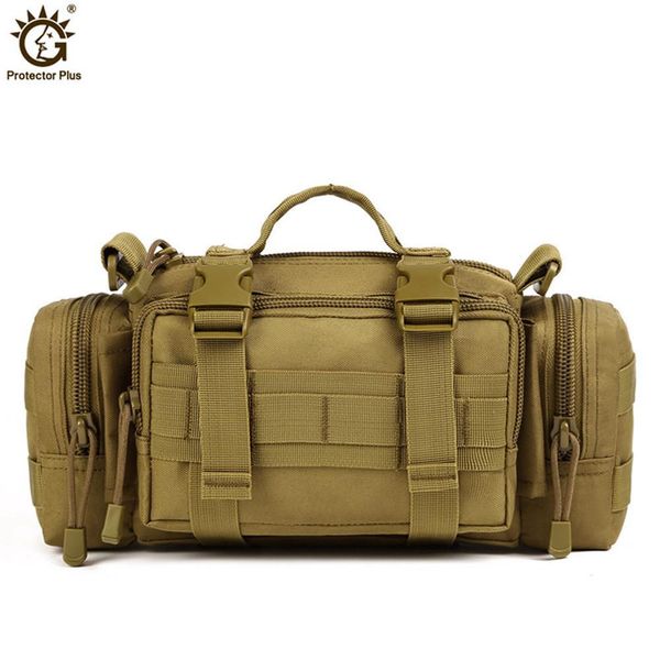 

anti-tearing nylon waterproof tactical waist pack molle camping hiking waist pouch nylon multi-function hand bag outdoor bag