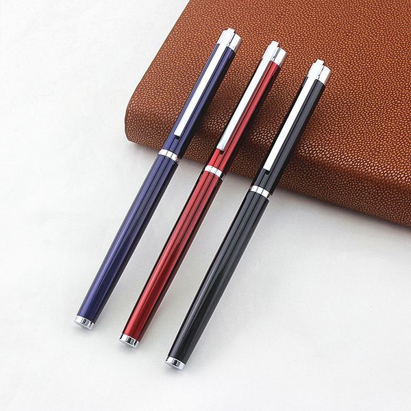 

arrival creative metal clip fountain pen student posture correction 0.38mm ink pens stationery