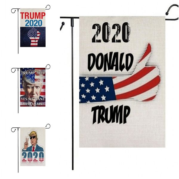 

garden flag donald trump election flags banner festive supplies america campaign abstract characters decorate sale 5 5mx d2