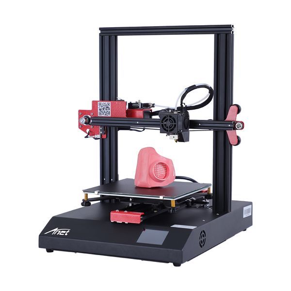 

2020 новая версия анет et4 3d принтер 10 минут соберите с 2,8-дюймовый цветной сенсорный экран резюме печать / нить detection / авто разравн