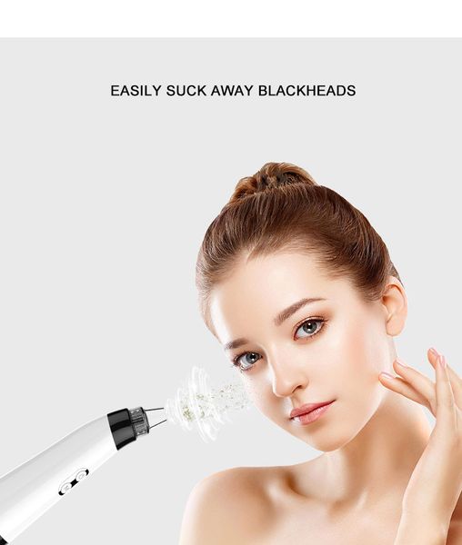 

electronic pore cleanser peep cleanse pores removing microbes remove oil and dirt vacuum suction facial diamond tool ing