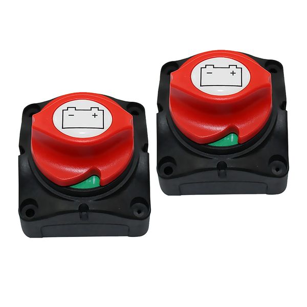 

2x battery selection switch for boat / motorhome engine and accessories