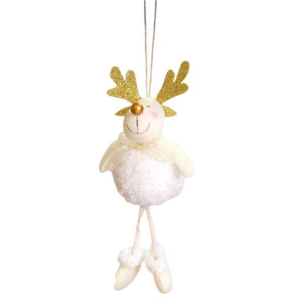 

висит ангел круглый кукла орнамент белоснежный ангел рождественская елка бутик творческий ткань украшения кулон