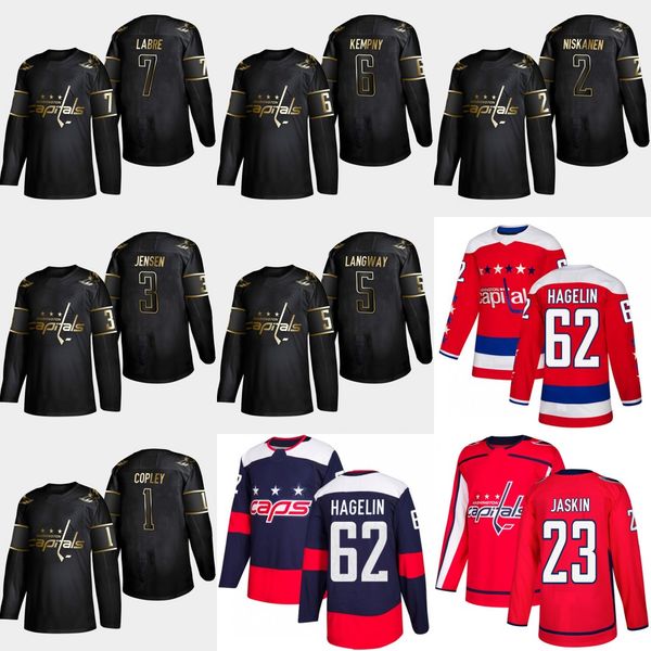 

2019 Golden Edition Washington Capitals 7 Yvon Labre 6 Michal Kempny 5 Rod Langway 3 Nick Jensen 2 Matt Niskanen 1 Pheonix Copley Jersey