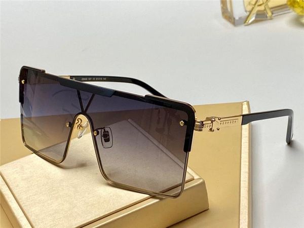 

new fashion design sunglasses 9808 square connection frameless connection lens simple popular style wholesale glasses, White;black